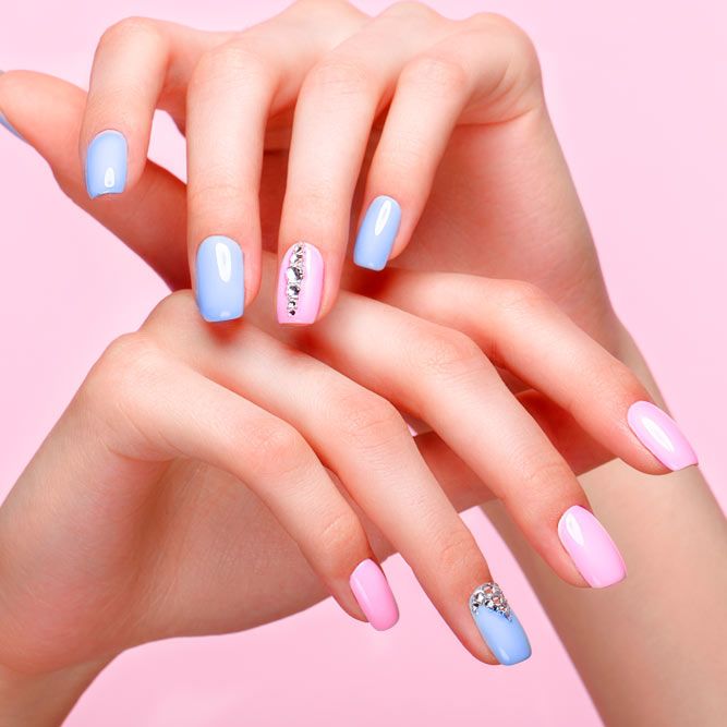 lindas unhas decoradas em tons pasteis para 2021