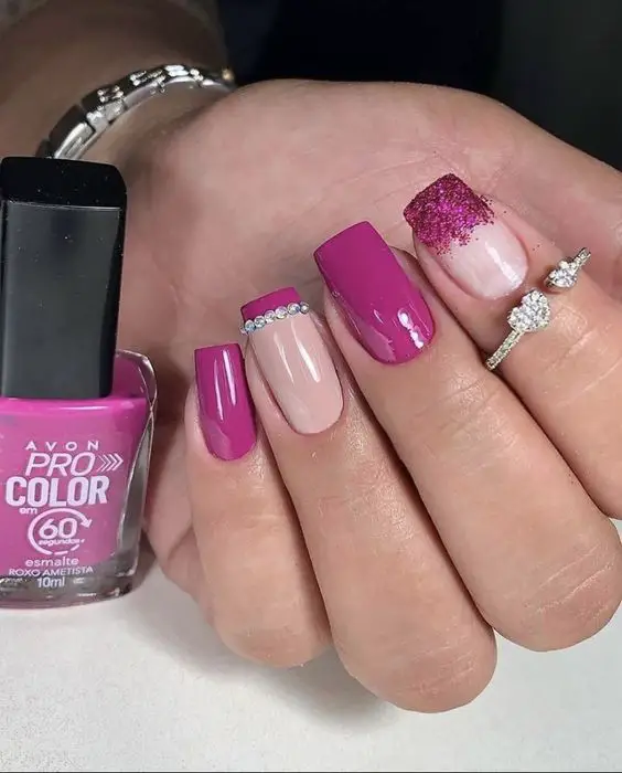 unhas de gel decoradas para usar em 2021