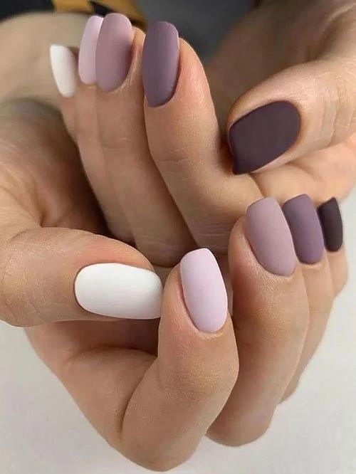 Esmaltação fosca para as unhas de cada signo