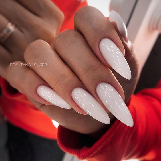 esmaltação única com branco