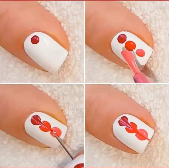 Dica de esmaltação simples para unhas decoradas