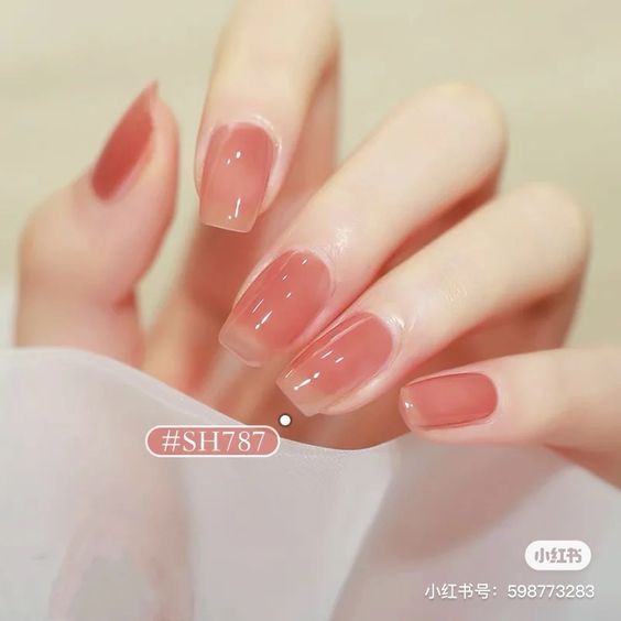 Foto de jelly nails coreano