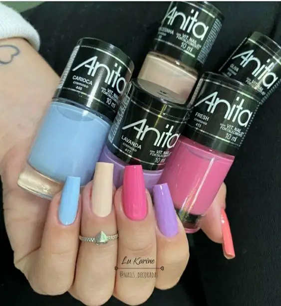 Os melhores esmaltes anita 