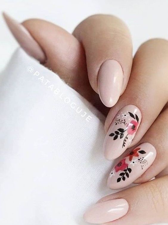 Decoração de Unhas decoradas para o dia dos namorados