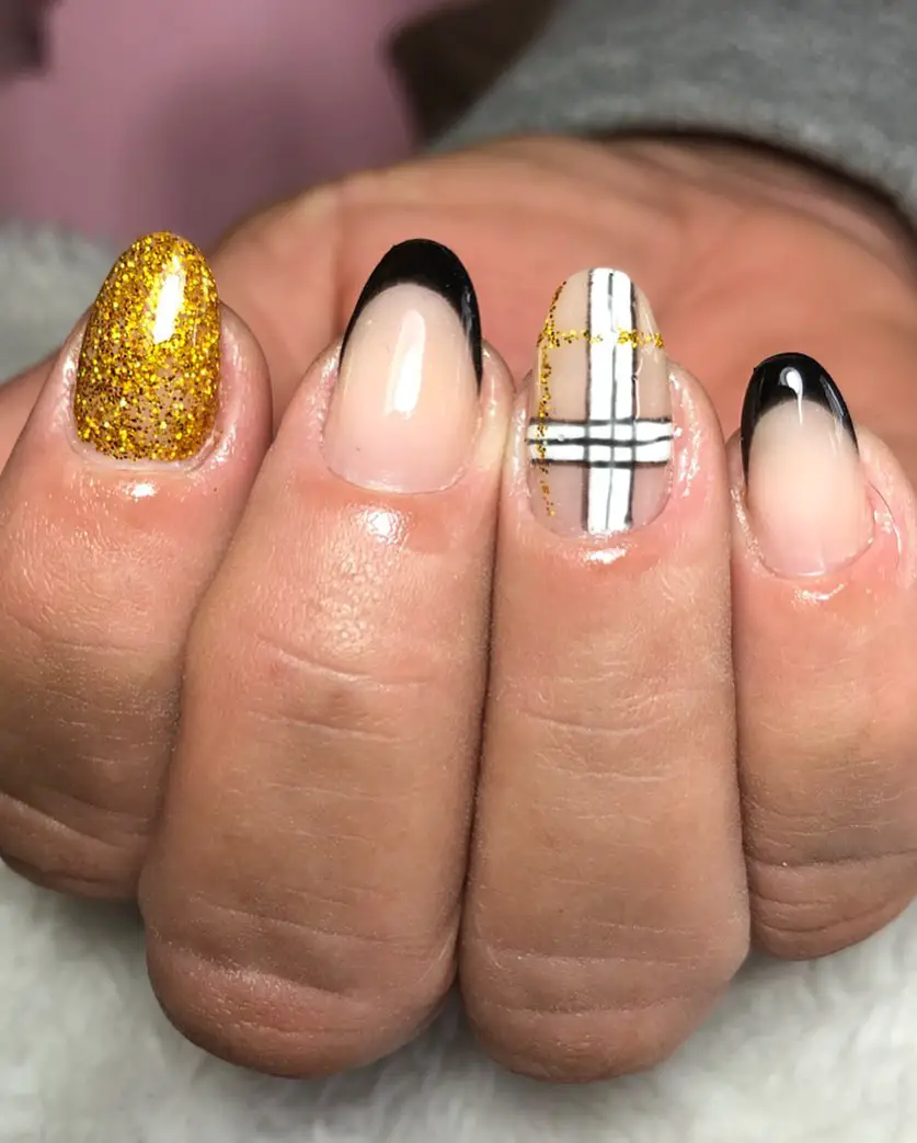 unhas decoradas para festa junina