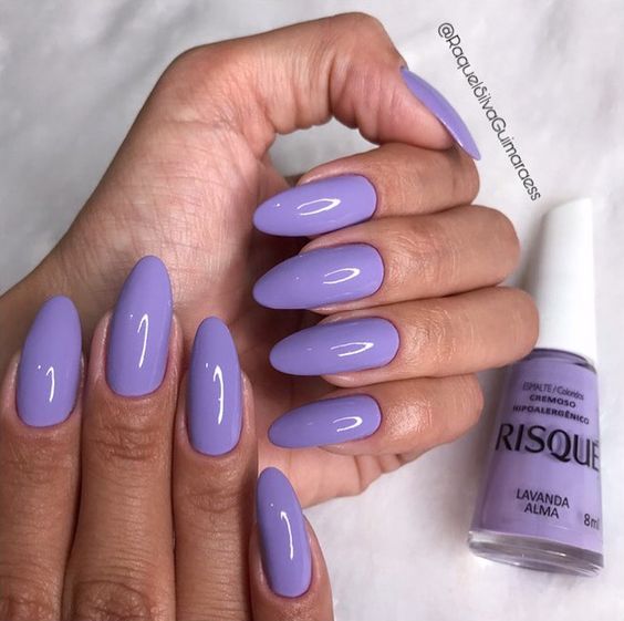 Indicação de esmalte lavanda alma da risque