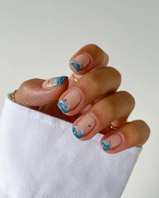 Ideia de unhas de praia