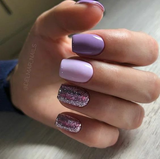 Inspiração de Como fazer unhas decoradas com glitter