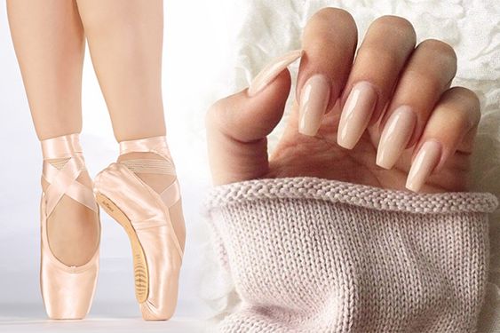 o que é formato de unhas bailarina?