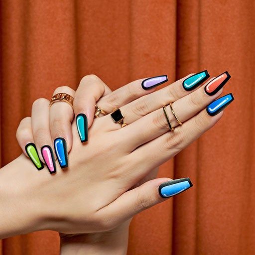 Inspiração de unhas de quadrinhos