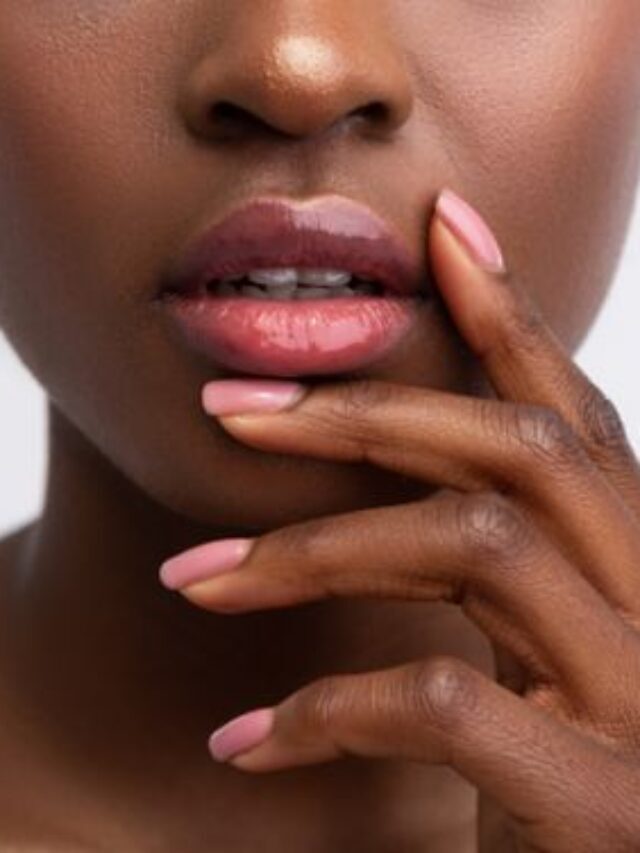 Lip Gloss Nails: unhas de brilho labial